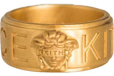 kith x versace medusa ring gold|Versace x kith.